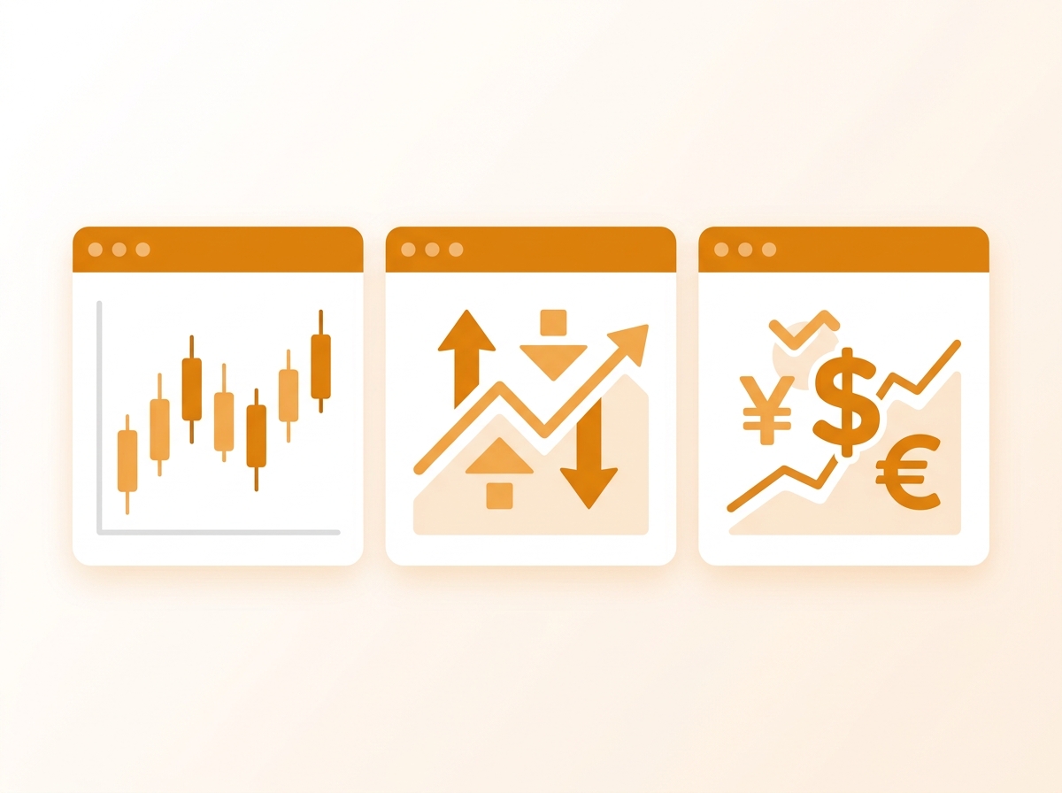 RssMarket・RssIndexMarket・RssFXMarketの役割の図